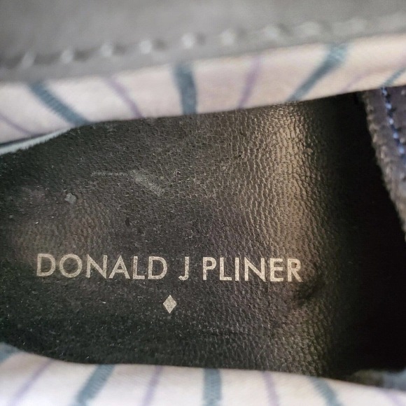 Donald J Pliner Boots Mens Size 11.5M Timm Chukka Hi Sneakers Blue Suede Lace Up main image 8